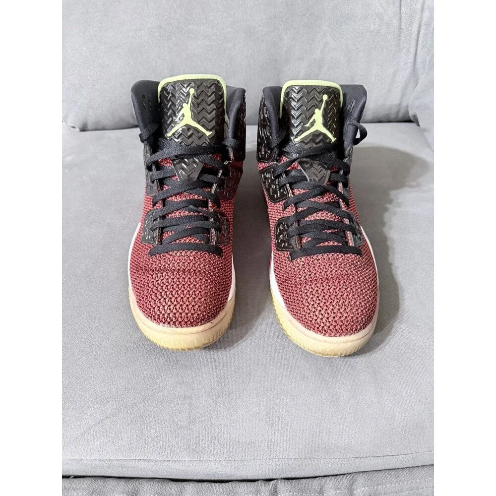 Jordan Spike Forty Black Varsity Red Classic Green 819952-605 Size 13 men’s